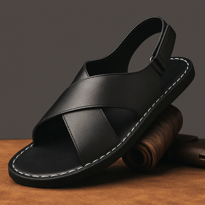 Pelle Italia Genuine Leather Sandals