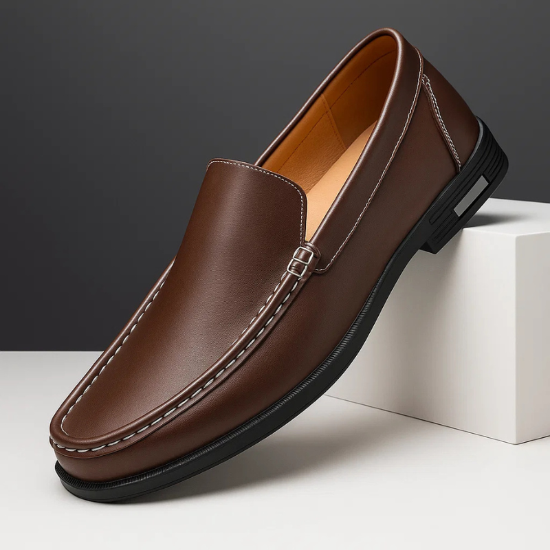 Pelle Italiana Genuine Leather Loafers