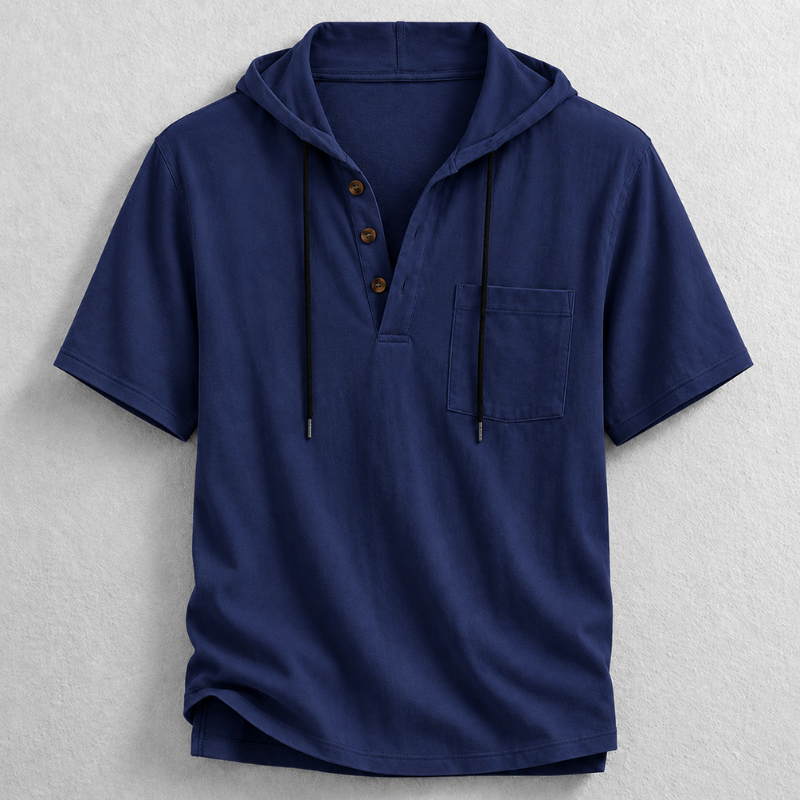 Hudson Hooded Henley