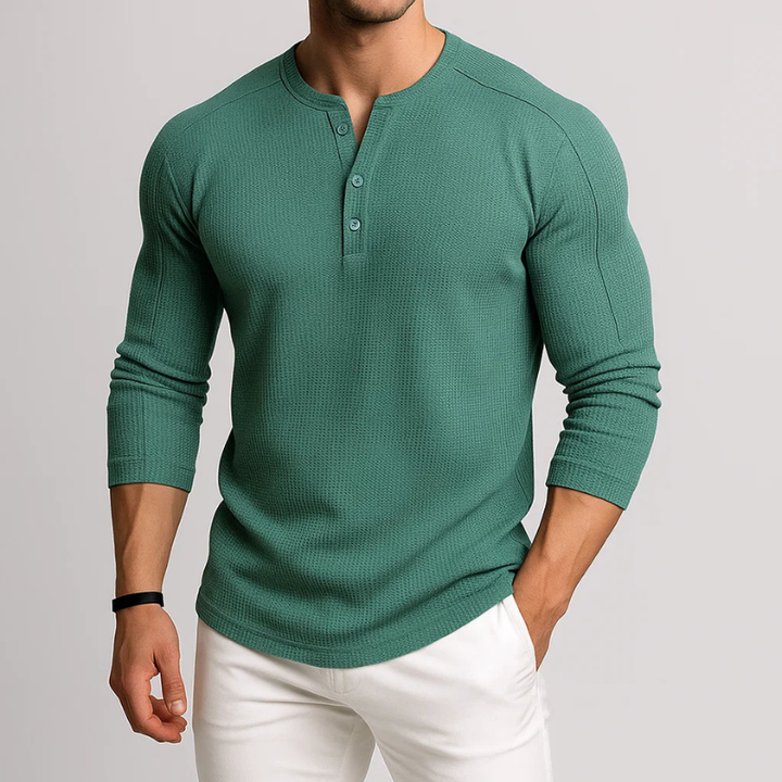 Parker Henley Long Sleeve Shirt