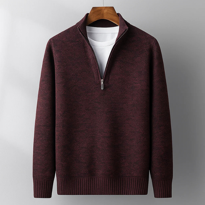 Ashford Quarter-Zip Sweater