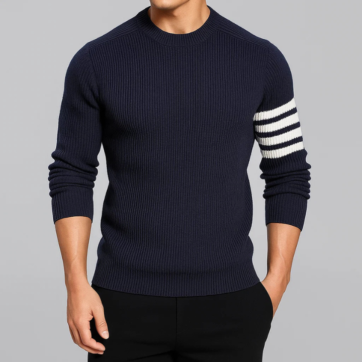 Varsity Merino Wool Sweater