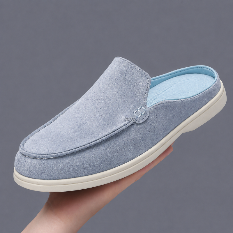 Beckham Suede Mule Loafers