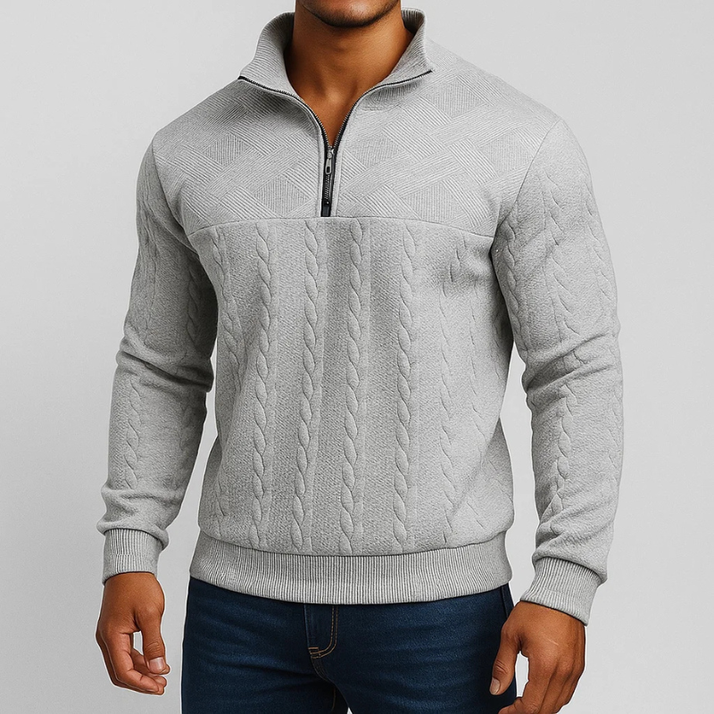 Cambridge Quarter-Zip Sweater