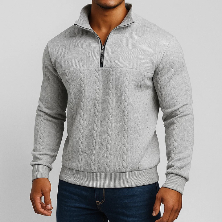 Cambridge Quarter-Zip Sweater
