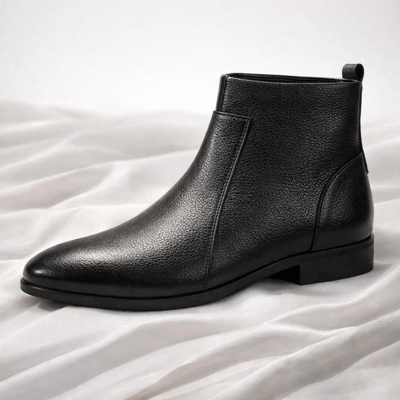 Ronaldo Leather Chelsea Boots