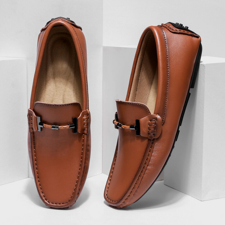 Luciano Genuine Leather Loafers