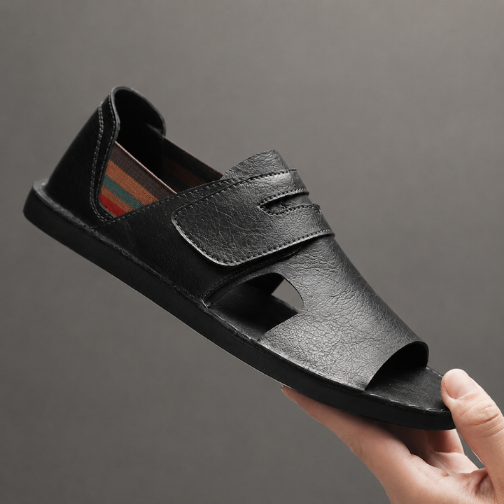 Nero Italiana Leather Sandals