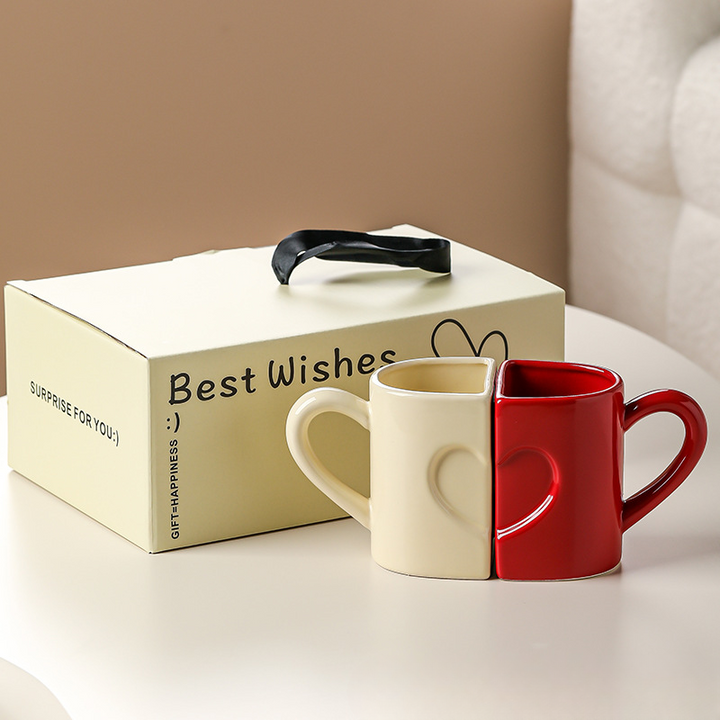 Heartlink Ceramic Mug Set