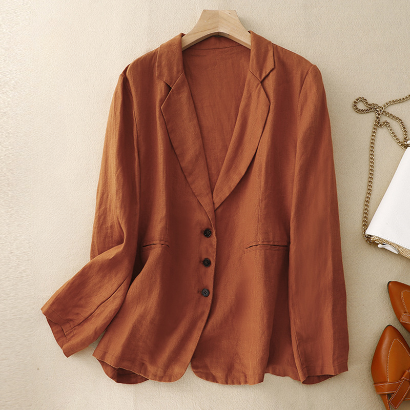 Maude Linen Blazer