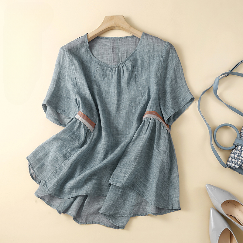 Freya Cotton Linen Blouse
