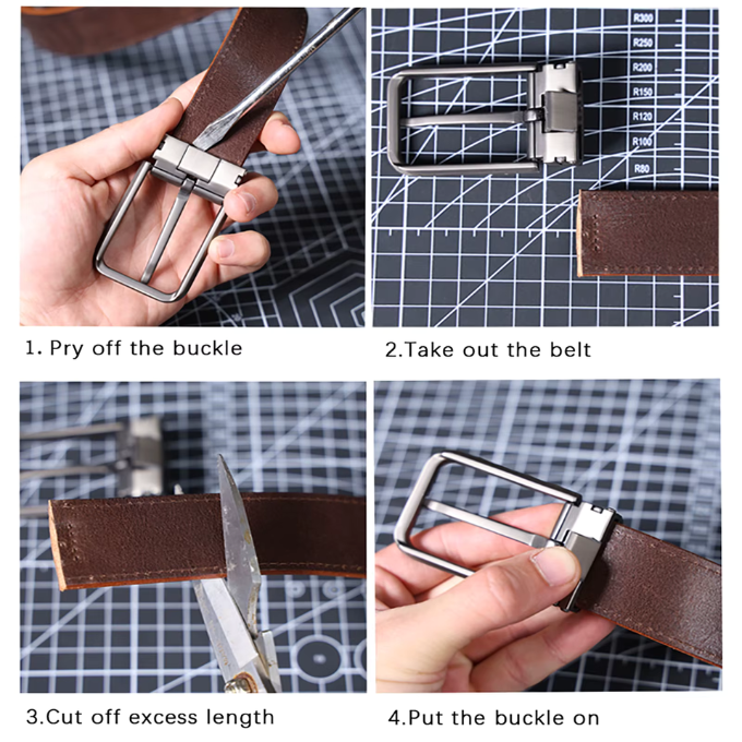 The Buckhorn Full-Grain Leather Belt