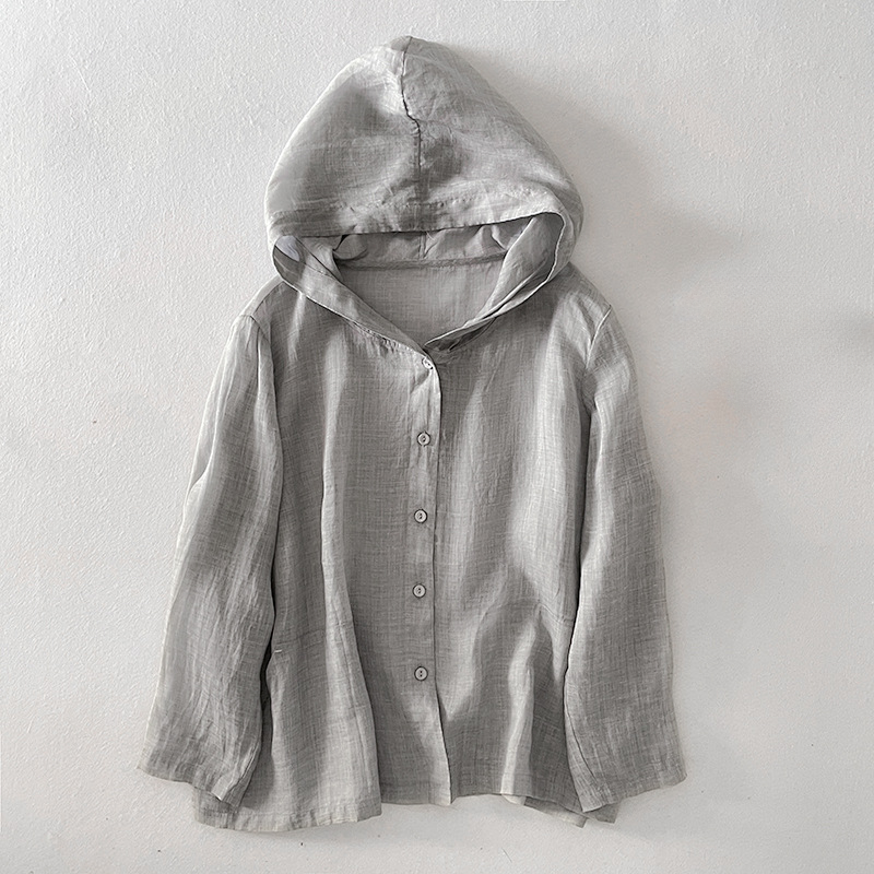 Anya Taylor Linen Hoodie