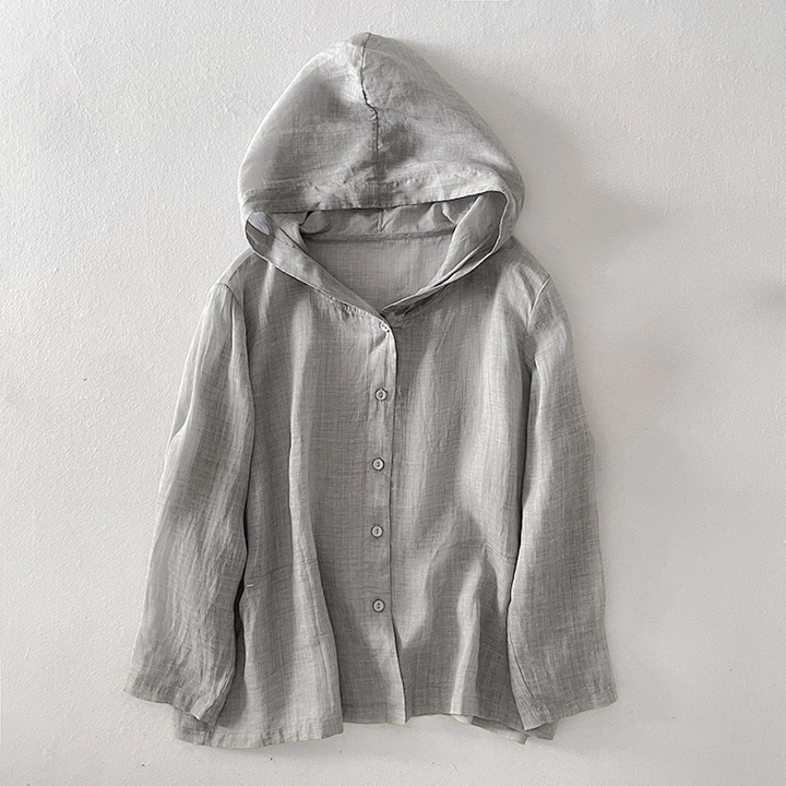Anya Taylor Linen Hoodie