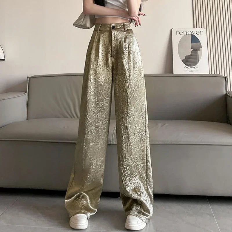 Nova Crinkle Trousers