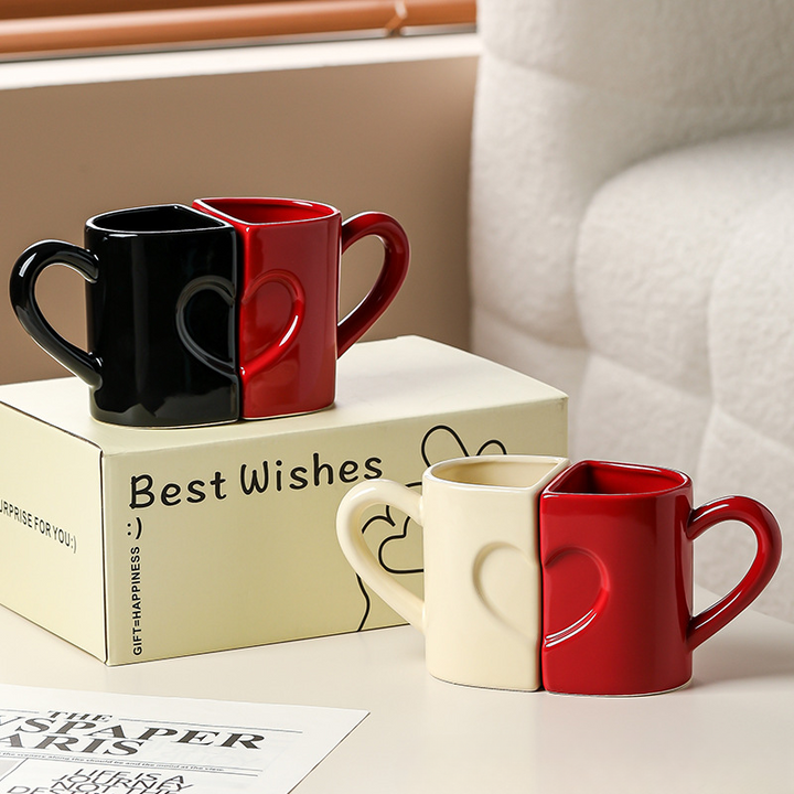 Heartlink Ceramic Mug Set