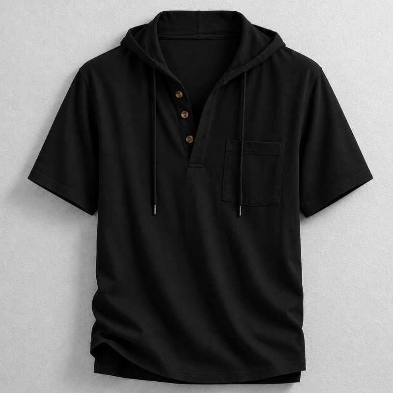 Hudson Hooded Henley
