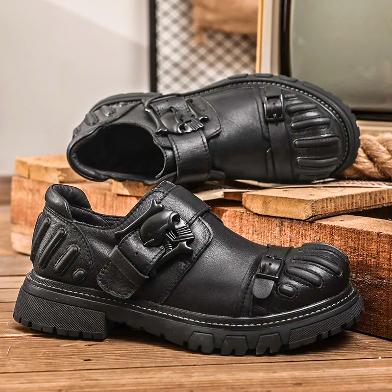 Rebel Rugged Leather Shoes