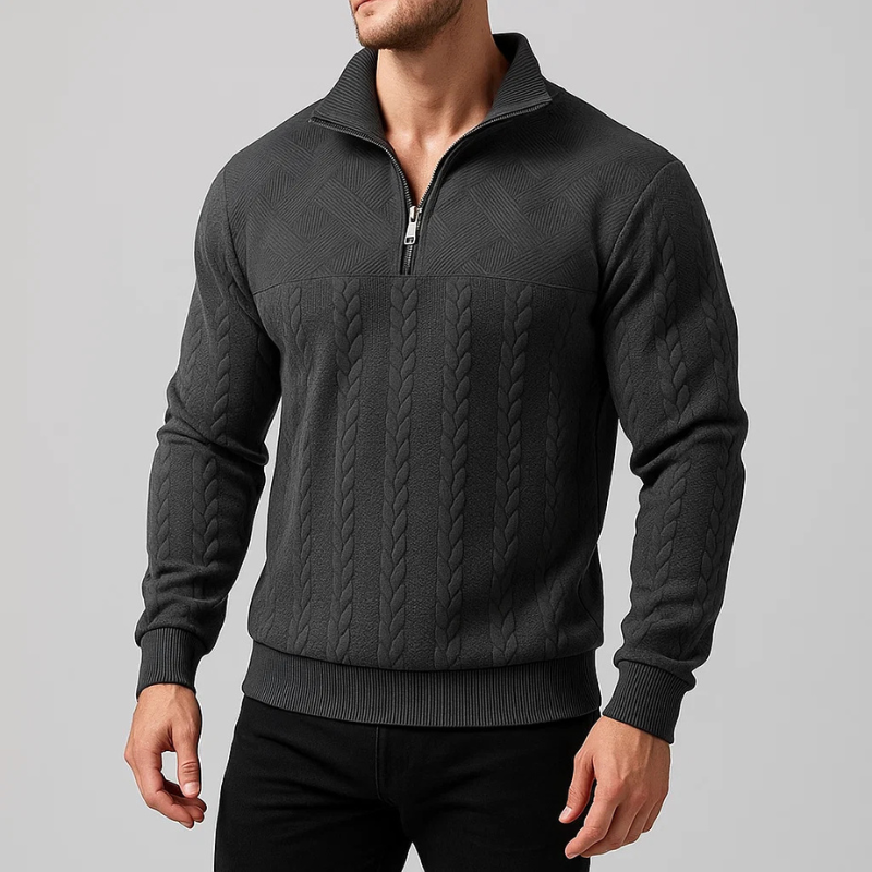 Cambridge Quarter-Zip Sweater