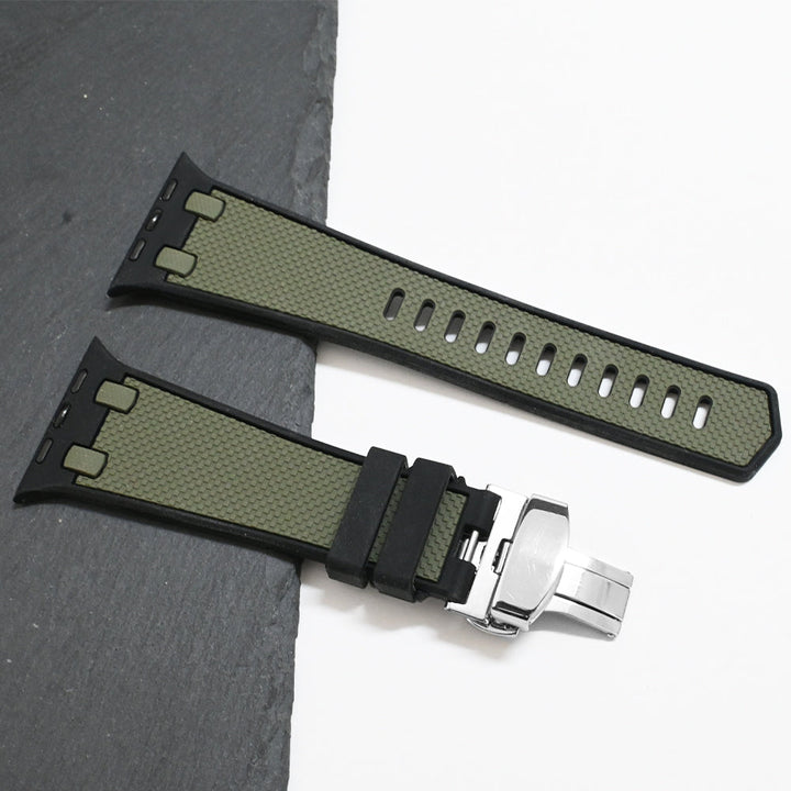 Tactical Silicone Apple Watch Band