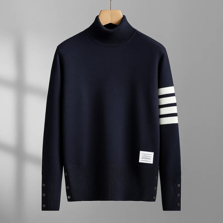 Veneto Cashmere Turtle Neck Sweater