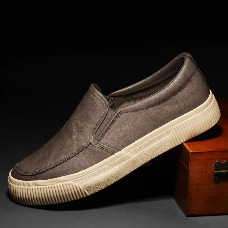 Maverick Genuine Leather Slip-Ons