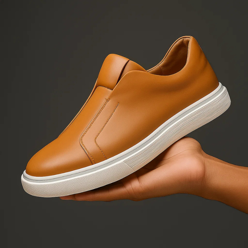 Nero Leather Sneakers