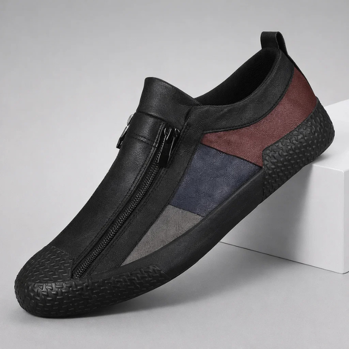 Claude Monet Leather Sneakers