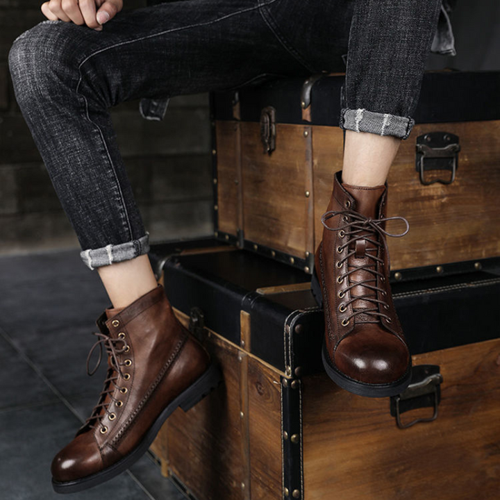 Torreto Genuine Leather Boots