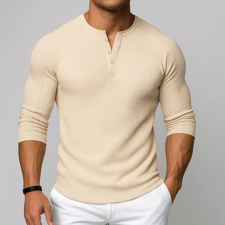 Parker Henley Long Sleeve Shirt