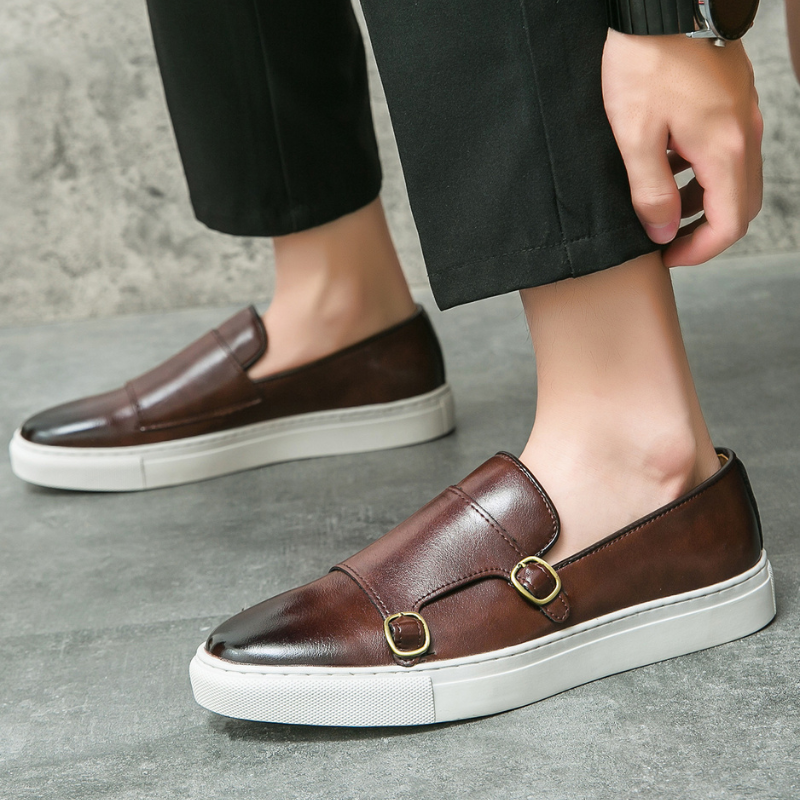 Giovanni Bellini Leather Loafers