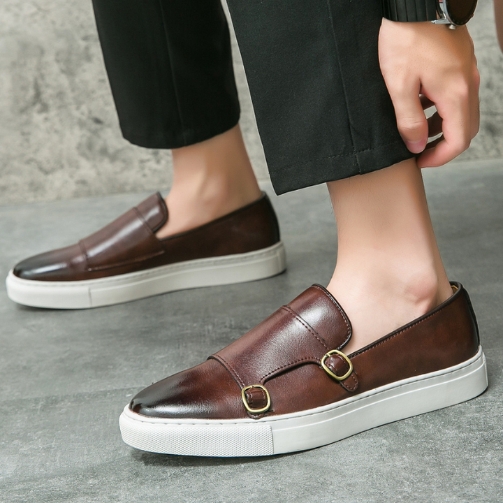 Giovanni Bellini Leather Loafers
