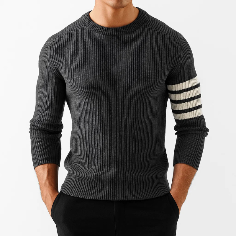 Varsity Merino Wool Sweater