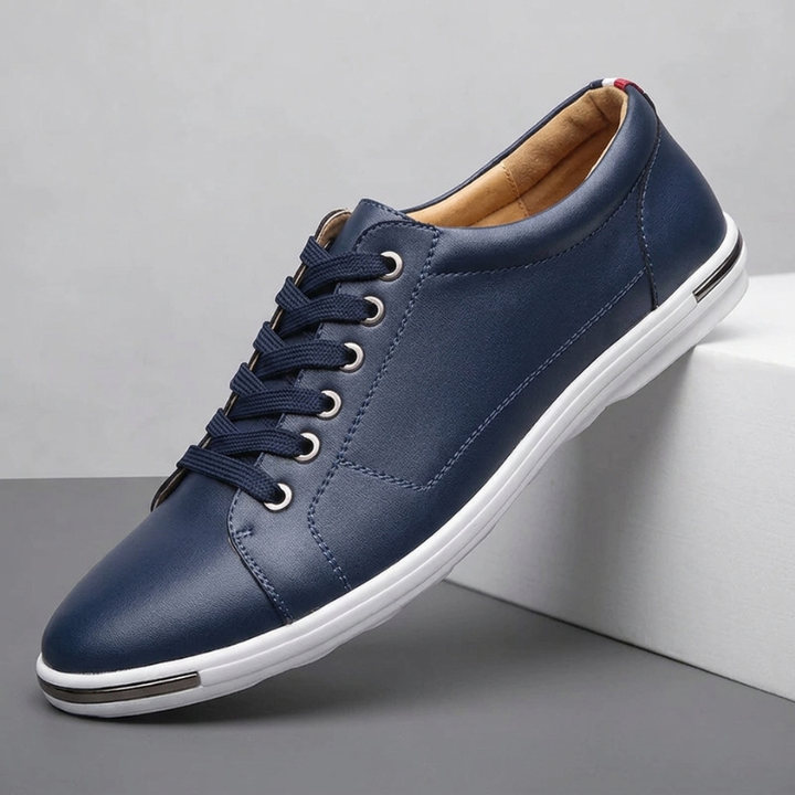 Claude Genuine Leather Sneakers