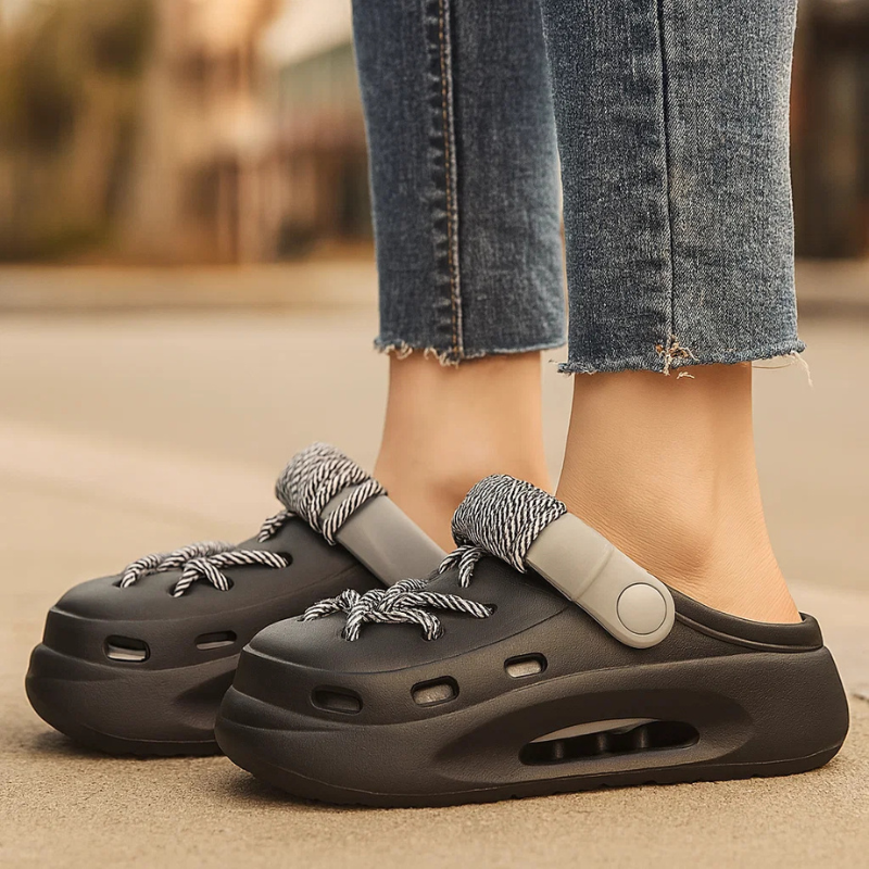 Orbit Laced Clogs - Female