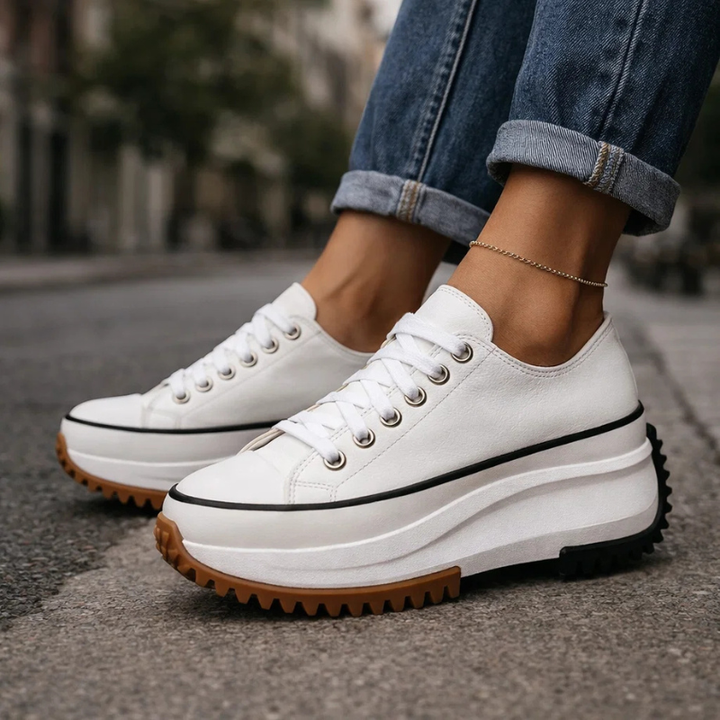 Zippa Leather Sneakers