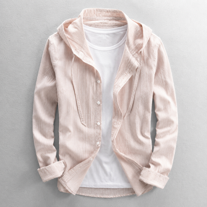 Camden Linen Hooded Shirt
