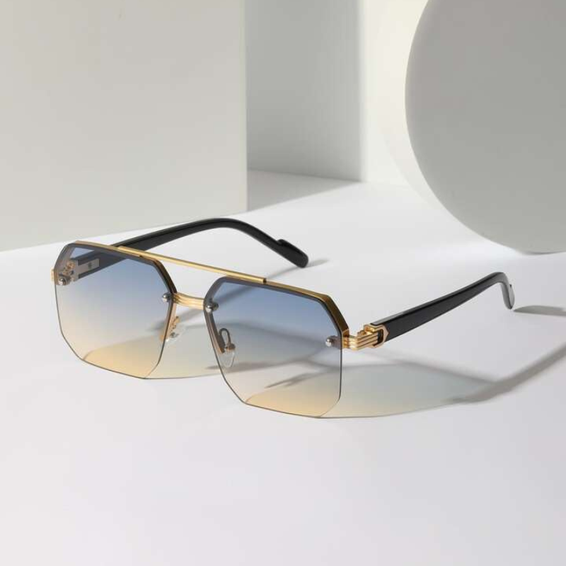 Nova Semi-Rimless Polarized Sunglasses