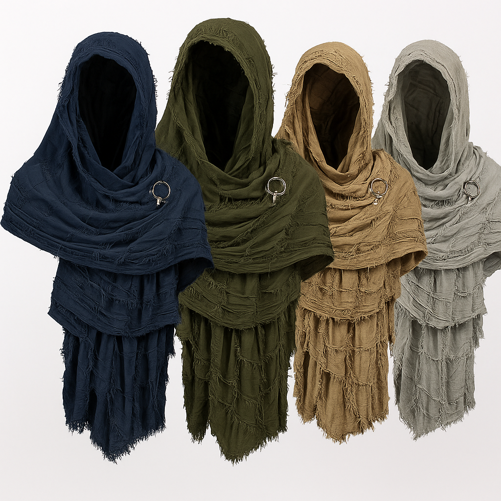 Medieval Wanderer's Cloak