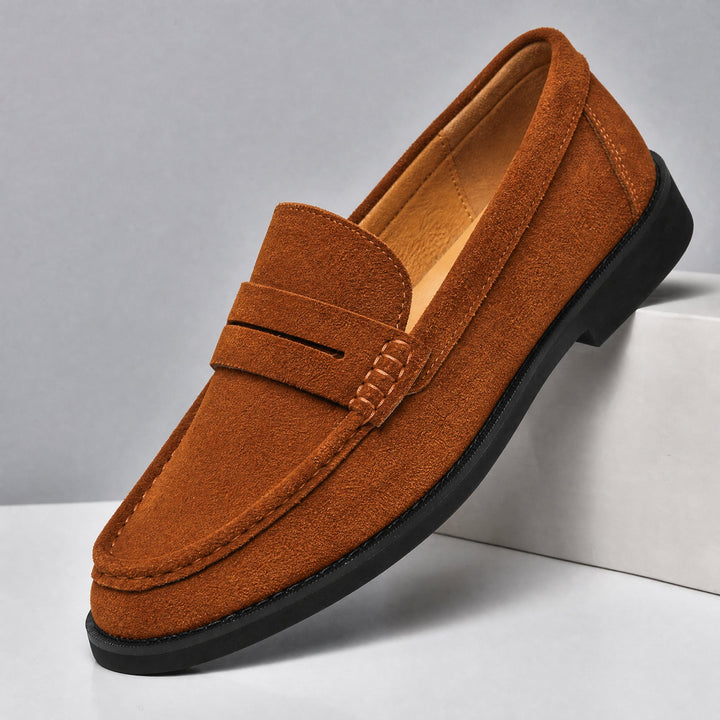Laurent Penny Loafers
