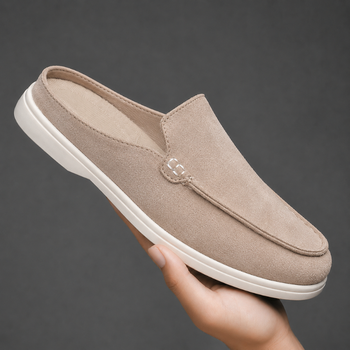 Beckham Suede Mule Loafers