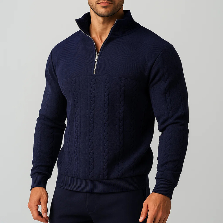 Cambridge Quarter-Zip Sweater
