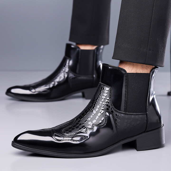 Merton Leather Chelsea Boots