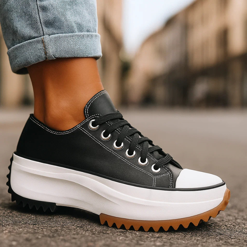 Zippa Leather Sneakers