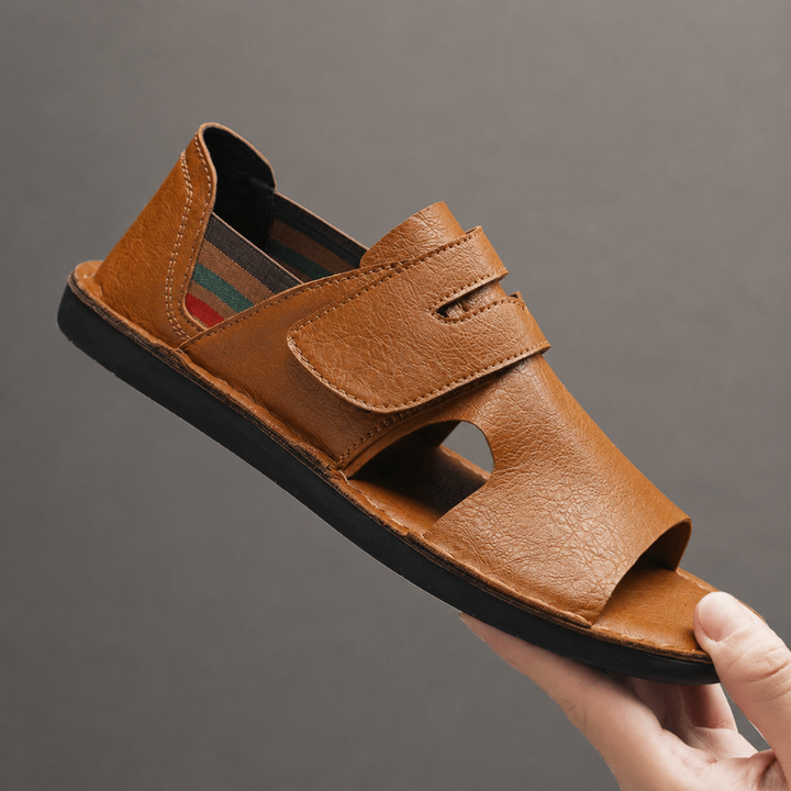 Nero Italiana Leather Sandals