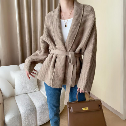 Rosalie Wool Knitted Cardigan