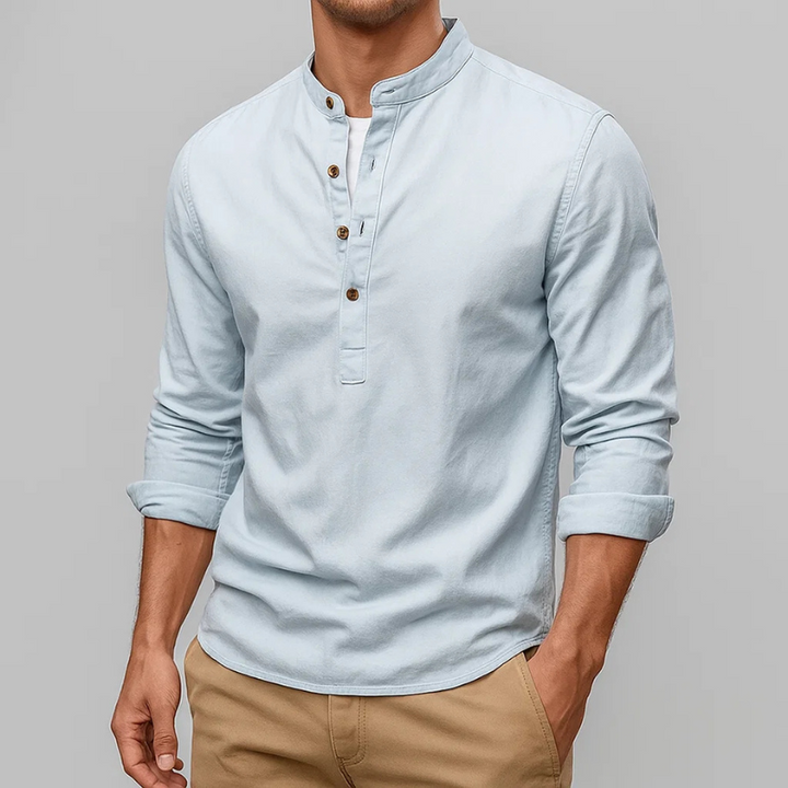 Kyoto Japan Henley Shirt