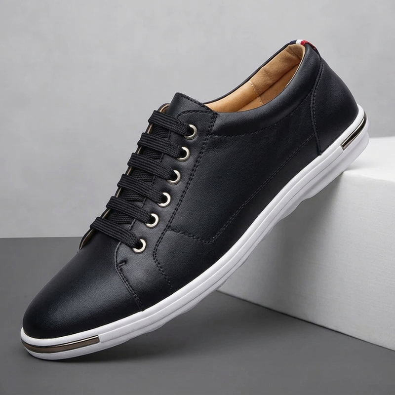 Claude Genuine Leather Sneakers
