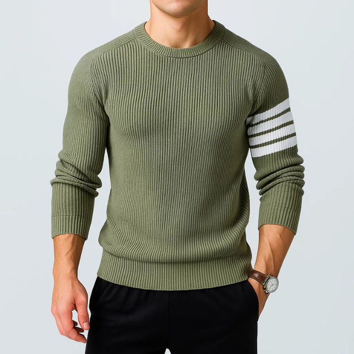 Varsity Merino Wool Sweater