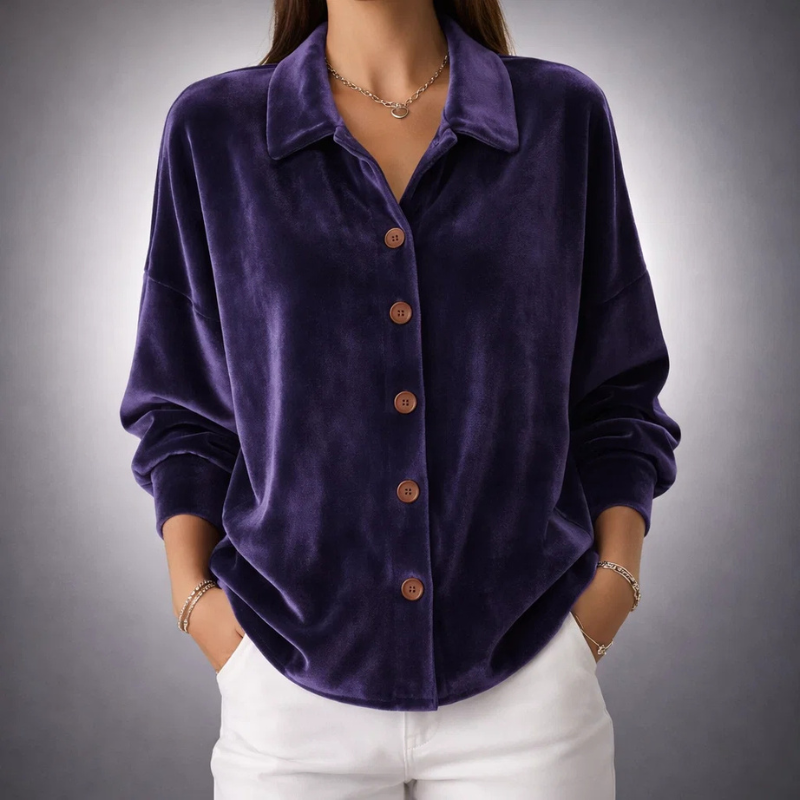 Avery Velvet Shirt
